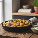 Przepis na pieczone ziemniaki - prosty sposób na idealnie chrupiącą skórkę i miękkie wnętrze