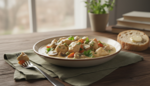 Przepis na potrawkę z kurczaka – sposób na obłędnie kremowy i szybki obiad dla rodziny