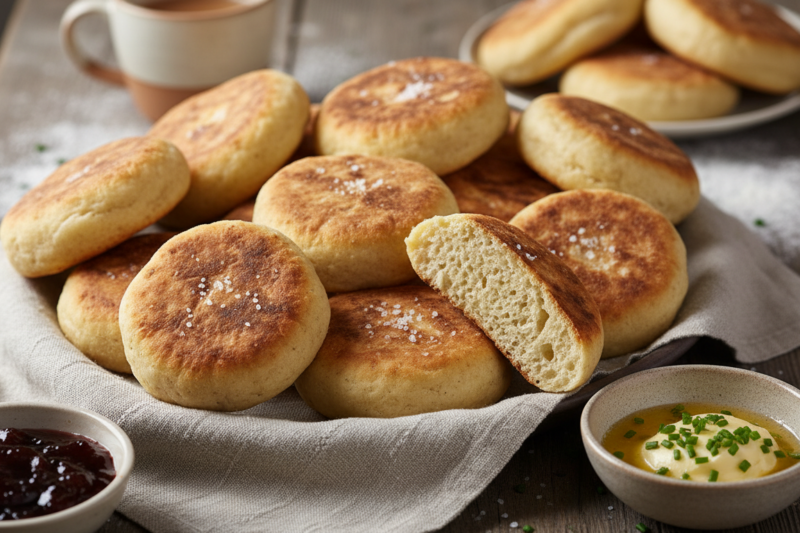 Przepis na proziaki - puszyste bułeczki z patelni gotowe w 15 minut