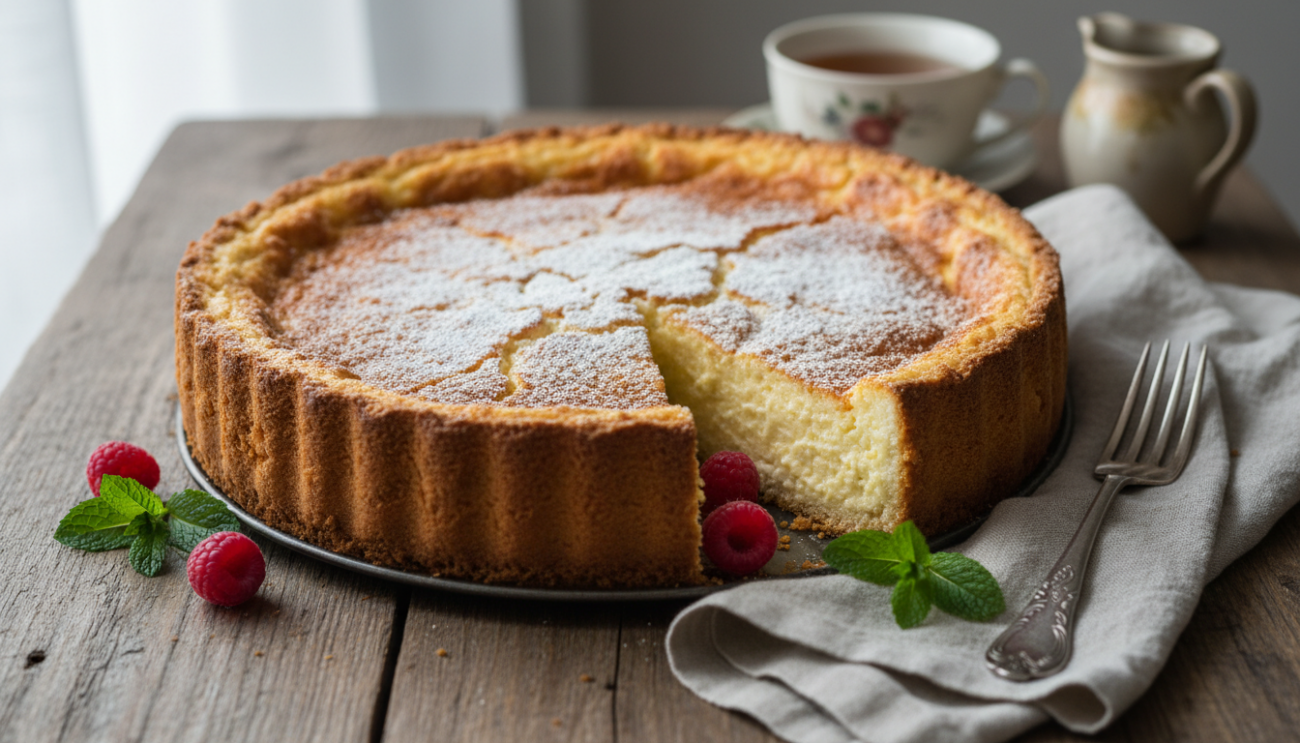 Przepis na sernik wiedeński - puszysty jak chmurka i bez spodu