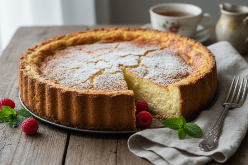 Przepis na sernik wiedeński - puszysty jak chmurka i bez spodu