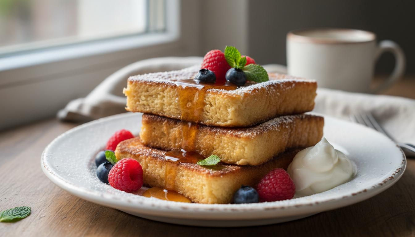 Przepis na tosty francuskie - sposób na idealnie puszyste i złociste śniadanie