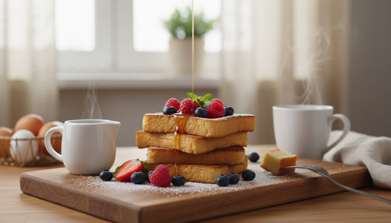 Przepis na tosty francuskie - sposób na idealnie puszyste i złociste śniadanie