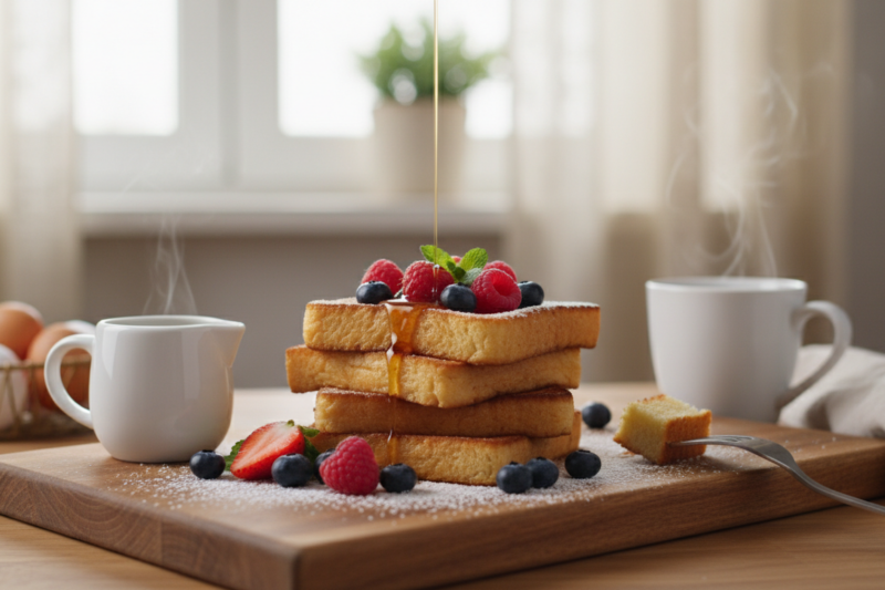 Przepis na tosty francuskie - sposób na idealnie puszyste i złociste śniadanie
