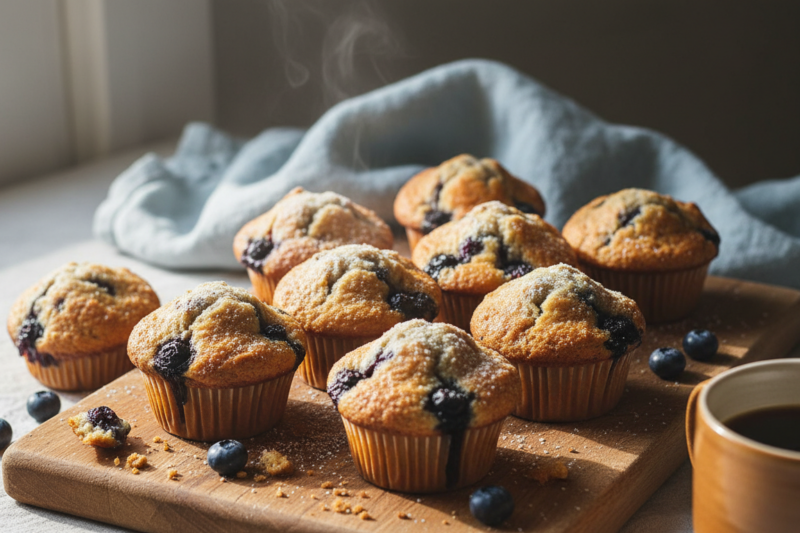 Puszyste muffinki – prosty przepis na idealne babeczki z kilku składników