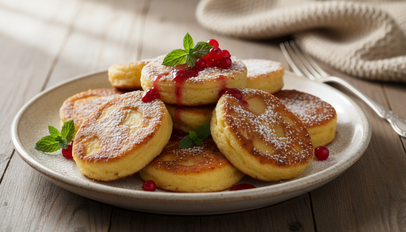 Racuchy drożdżowe - prosty przepis na najbardziej puszyste placki świata