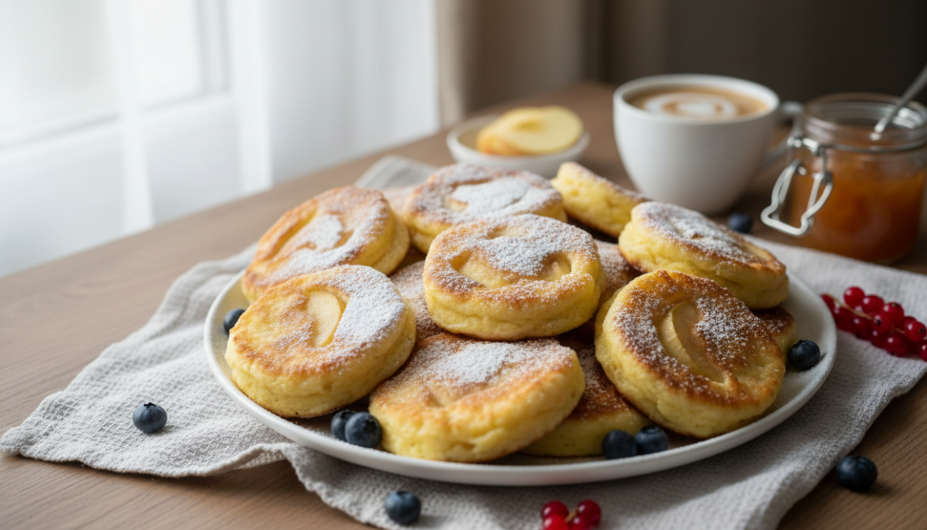 Racuchy drożdżowe - prosty przepis na najbardziej puszyste placki świata