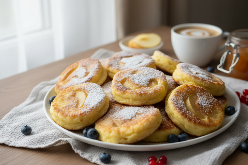 Racuchy drożdżowe - prosty przepis na najbardziej puszyste placki świata