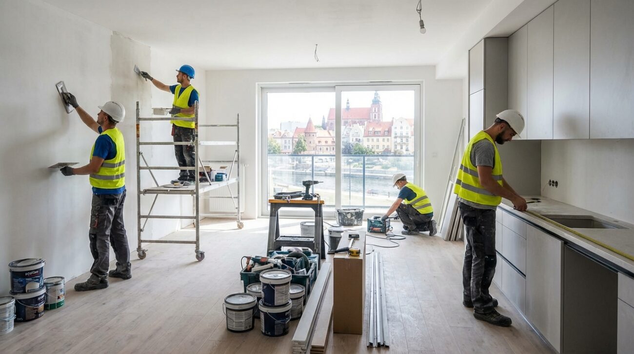 Ranking ekip remontowych Bydgoszcz 2026 - kogo wybrać do wykończenia wnętrz?