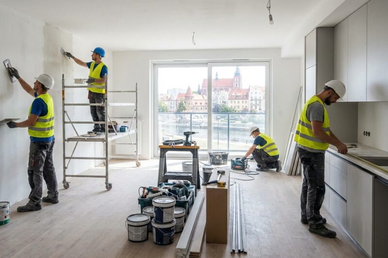 Ranking ekip remontowych Bydgoszcz 2026 - kogo wybrać do wykończenia wnętrz?