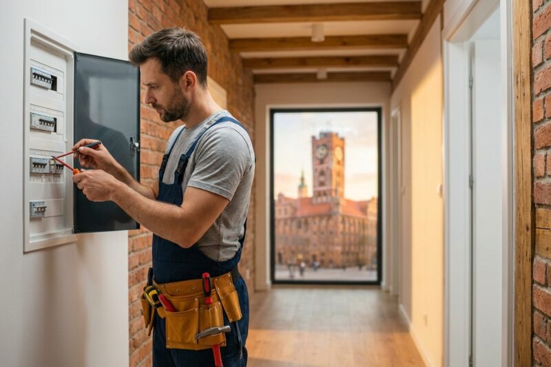 Ranking najlepszych elektryków Toruń 2026 – kogo warto wezwać?