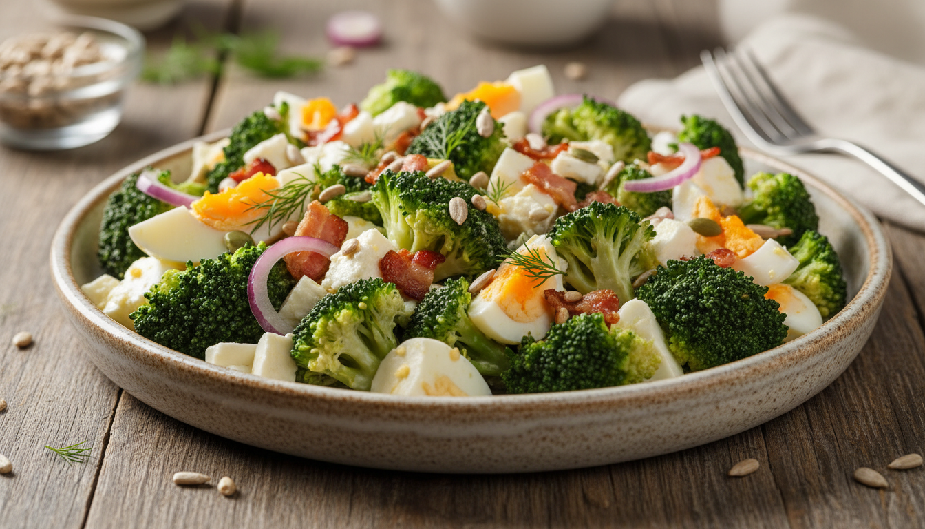 Sałatka z brokułem przepis - sekret idealnego smaku który zachwyci twoich gości