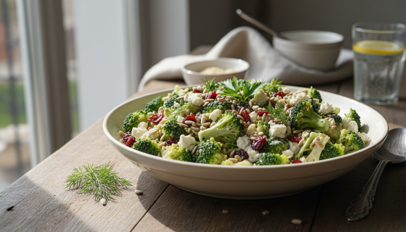 Sałatka z brokułem przepis - sekret idealnego smaku który zachwyci twoich gości