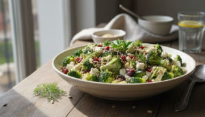 Sałatka z brokułem przepis – sekret idealnego smaku który zachwyci twoich gości