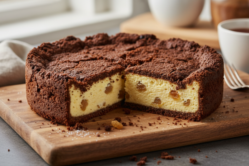 Sernik królewski przepis - puszysta masa i sekret idealnie kruchego ciasta