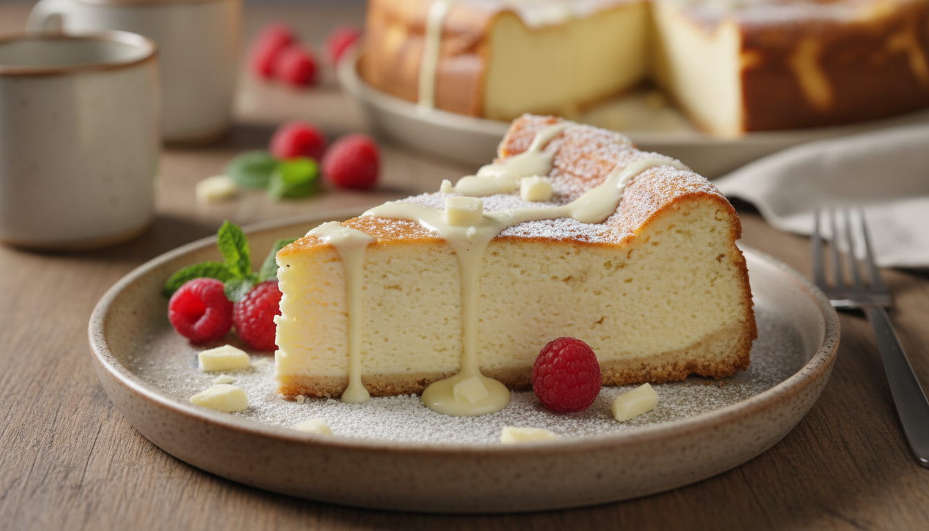 Sernik z białą czekoladą przepis - najbardziej kremowy i puszysty deser jaki kiedykolwiek zjesz