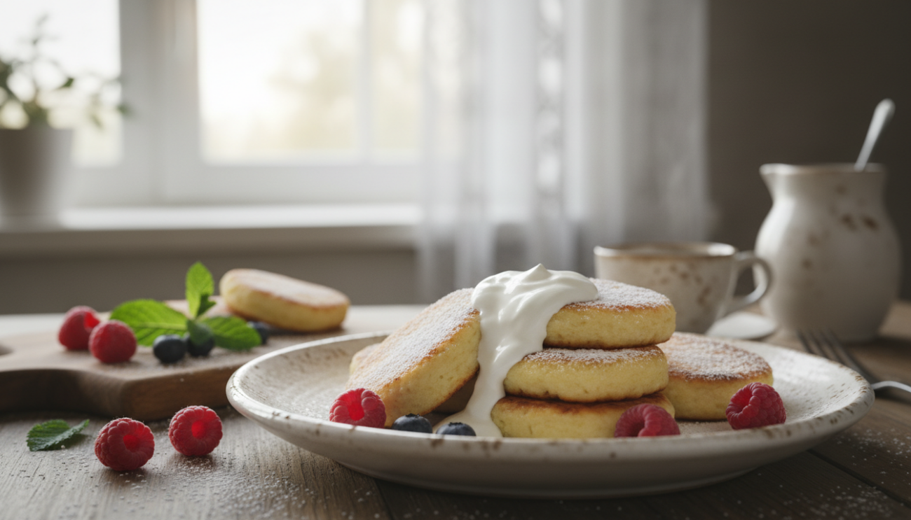 Skyrnik - przepis na puszysty fit sernik o aksamitnej konsystencji