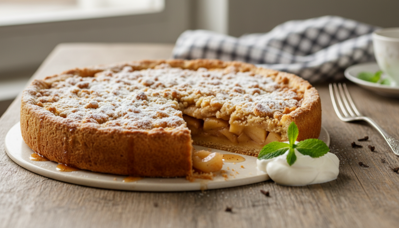 Szarlotka - najlepszy przepis na idealnie kruche ciasto z jabłkami