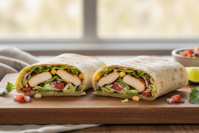 Tortilla z kurczakiem - przepis na obłędnie soczysty i szybki domowy obiad