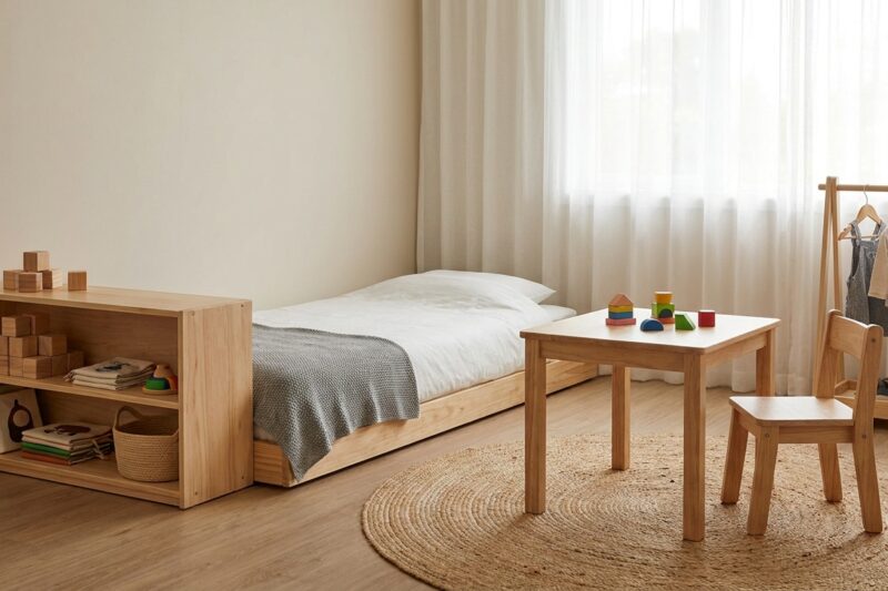 Jak urządzić pokój dziecka w duchu Montessori?