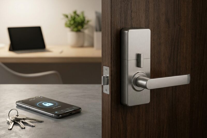 Smart lock – czy inteligentny zamek do drzwi jest bezpieczny?